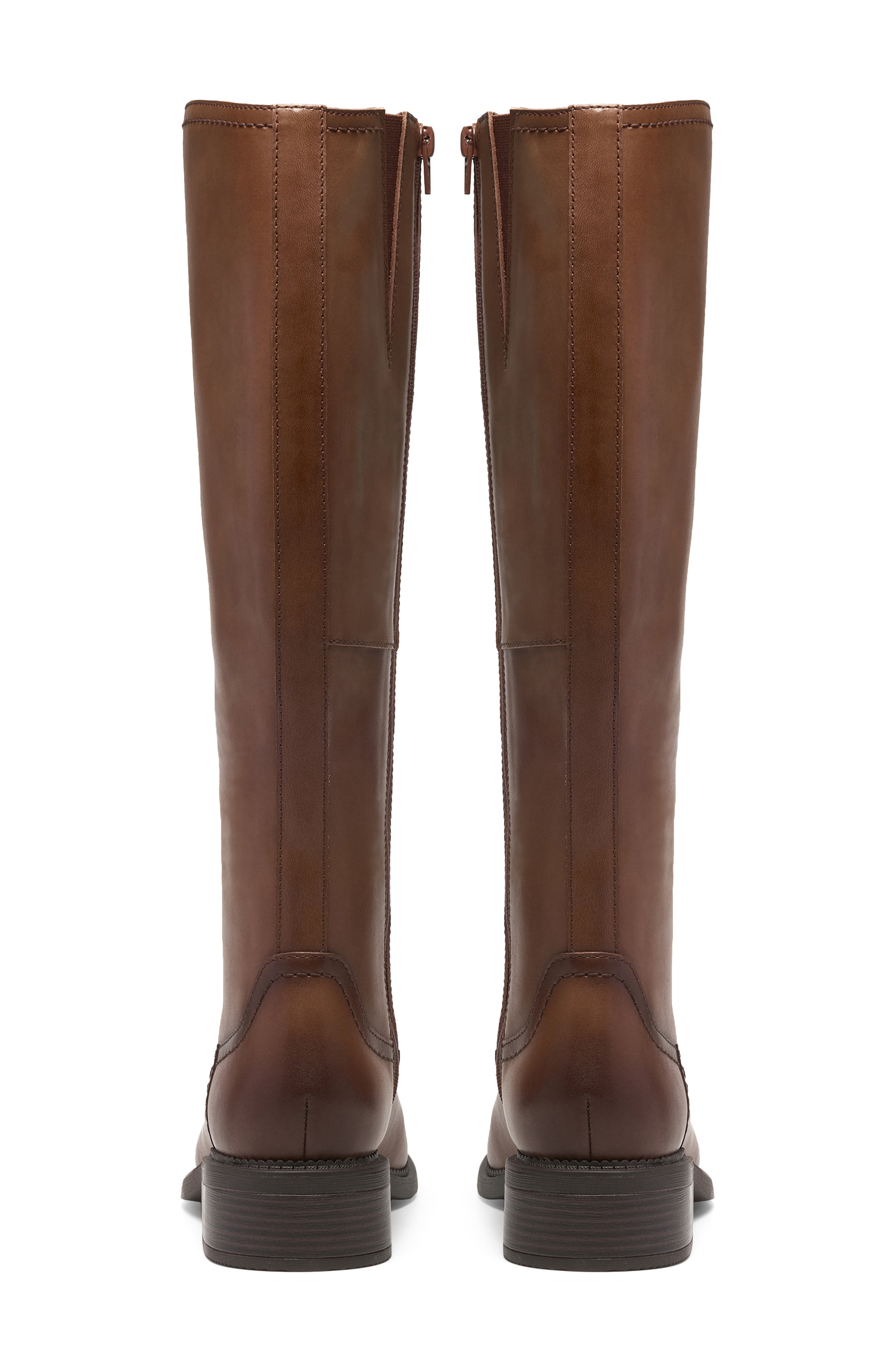 Maye Ride Boot, Alternate, color, BRITISH TAN LEATHER