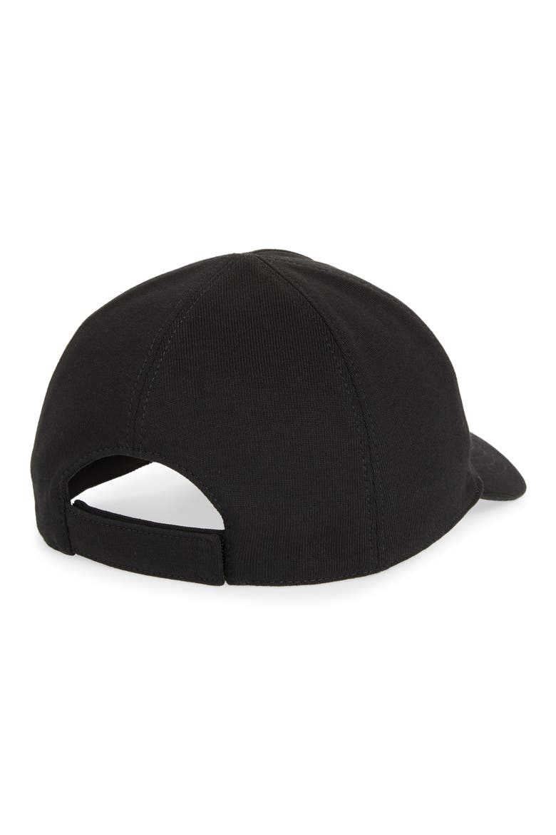 x Rick Owens Logo Patch Baseball Cap, Alternate, color, BLACK