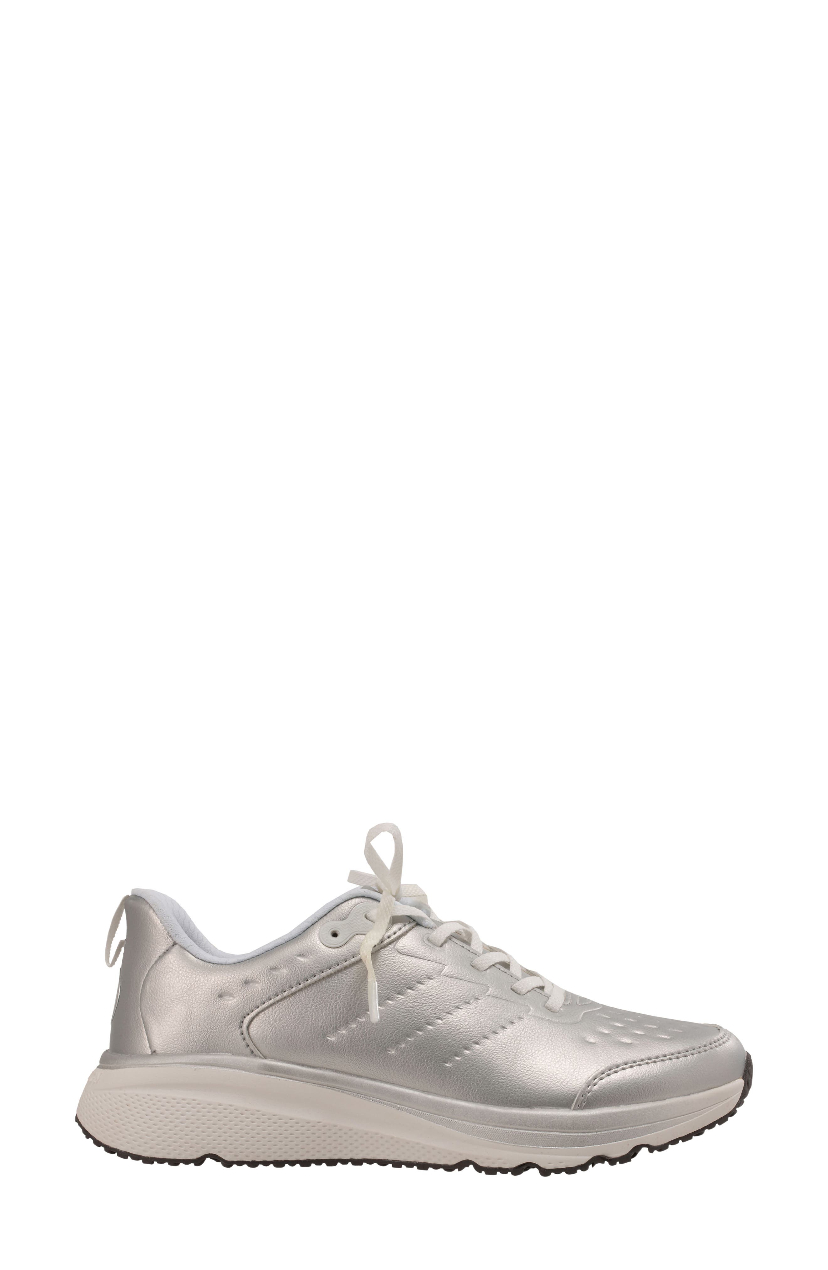 Phoebe Sneaker, Alternate, color, SILVER