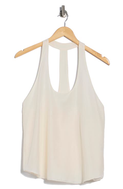 Carries Cotton & Silk Racerback Tank