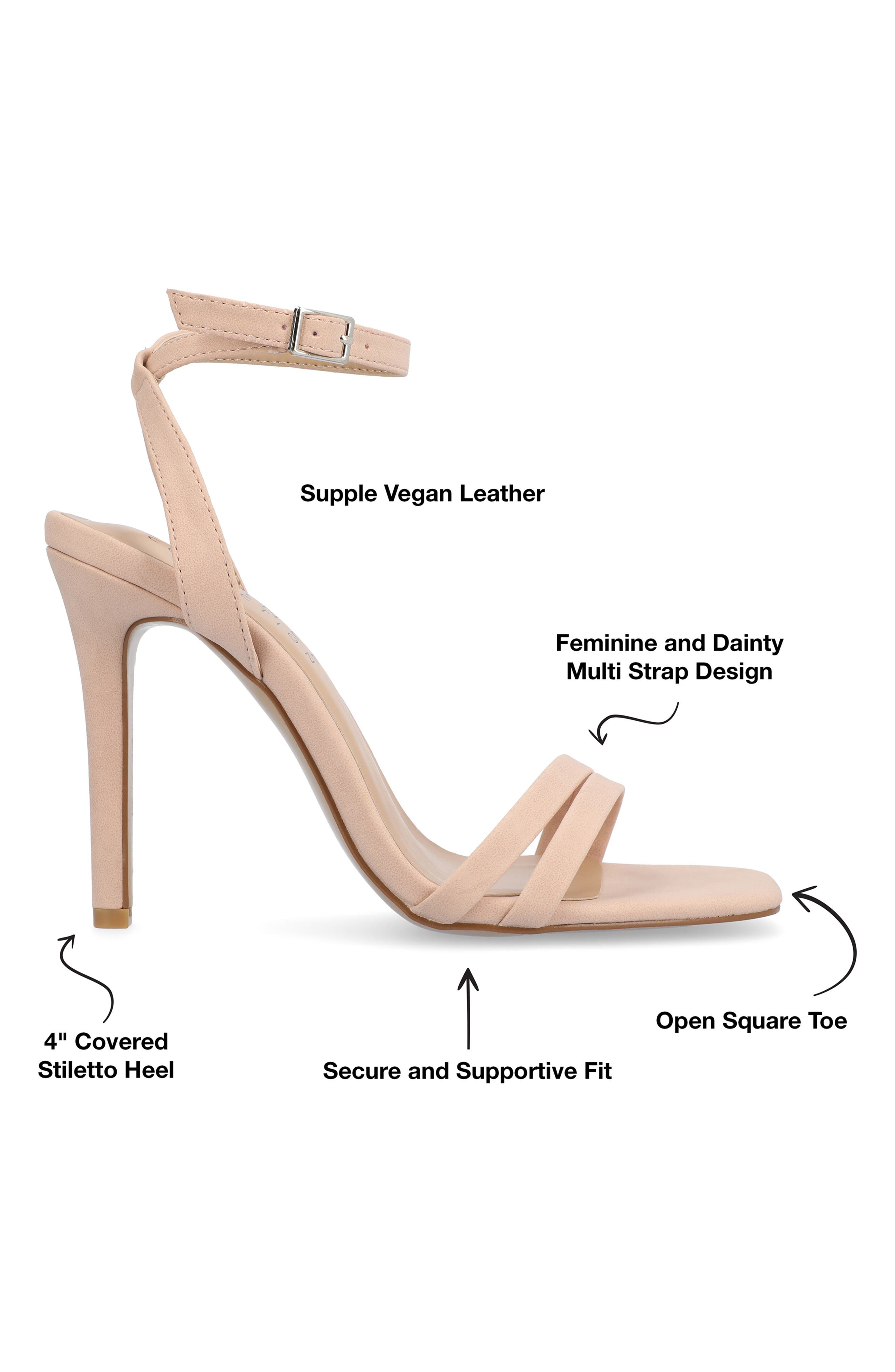 Yevva Ankle Strap Stiletto Sandal, Alternate, color, BLUSH