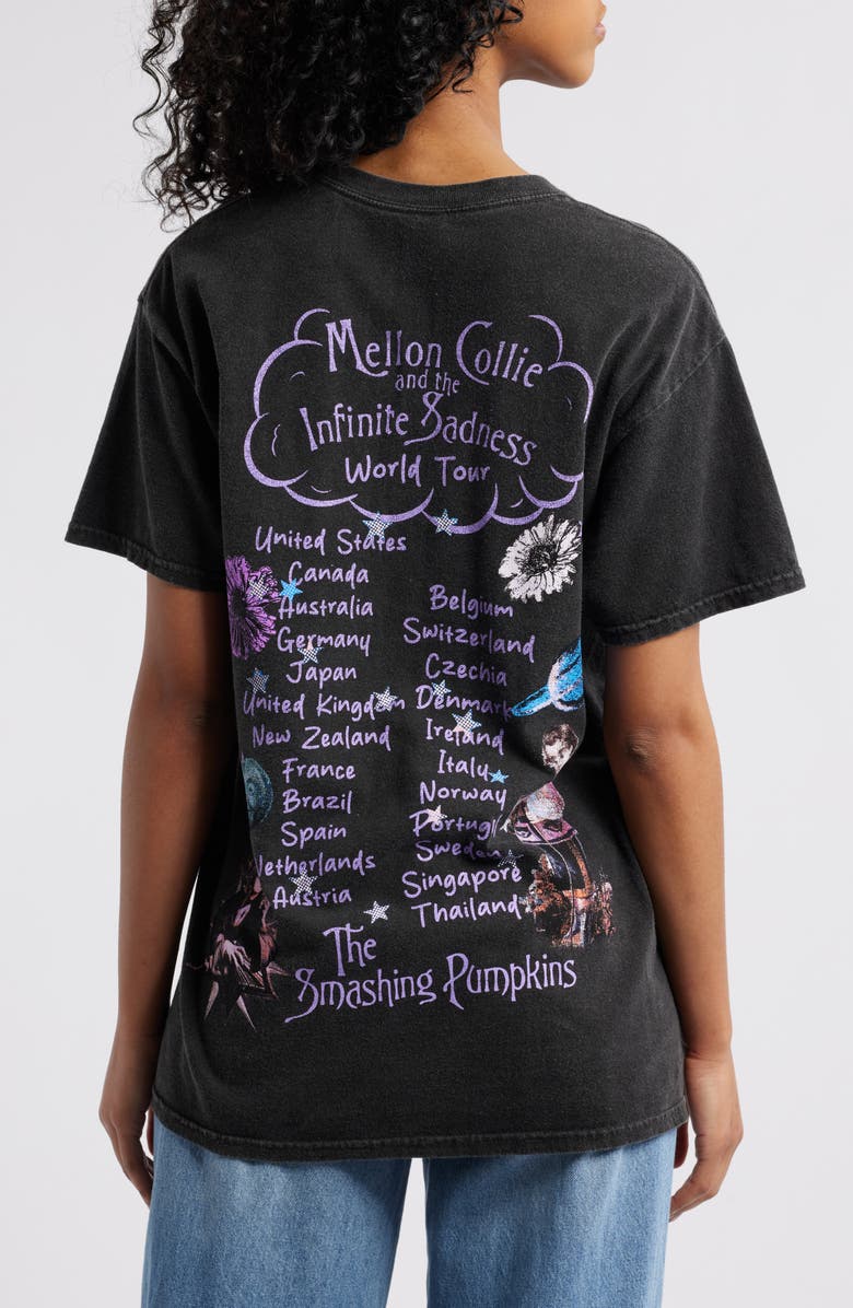 Merch Traffic Smashing Pumpkins Cotton Graphic T-Shirt, Alternate, color,