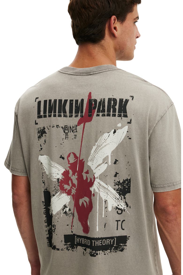 Men's Everyday Fit Music T-Shirt, Alternate, color, Lcn Cor Slate Stone  Linkin