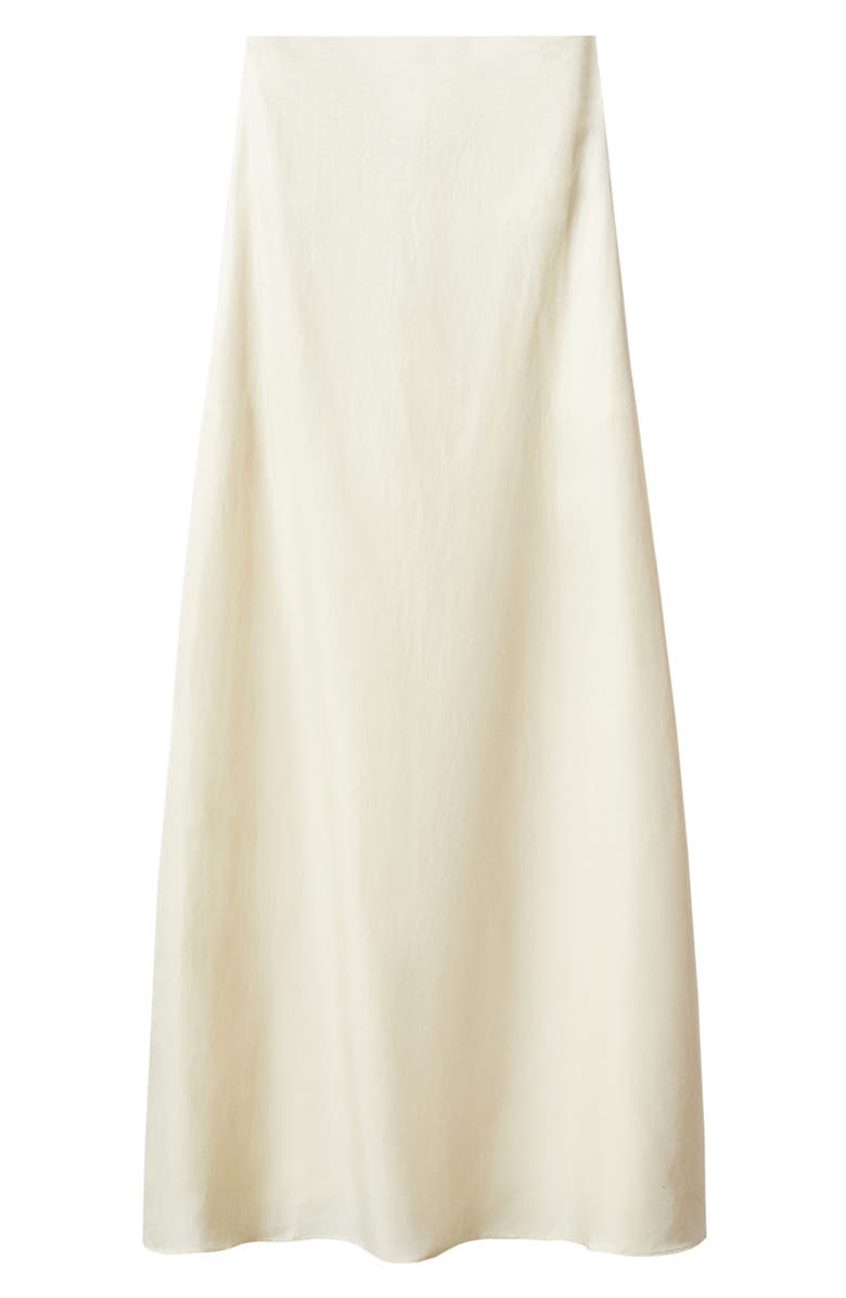 MANGO Strapless Maxi Dress, Alternate, color, 