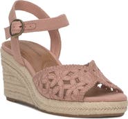 Lucky Brand Coyna Espadrille Ankle Strap Platform Wedge Sandal