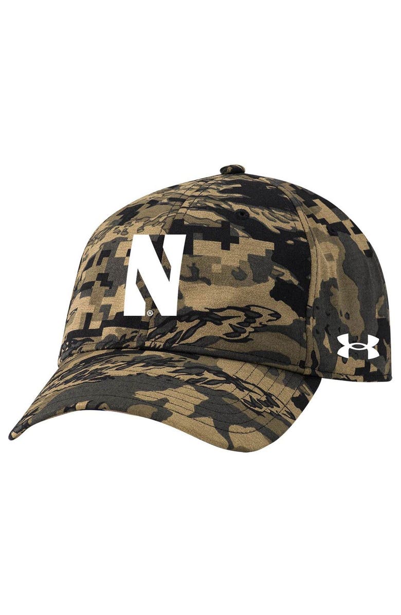 Under Armour Men's Under Armour Camo Northwestern Wildcats Freedom Adjustable Hat, Main, color, 