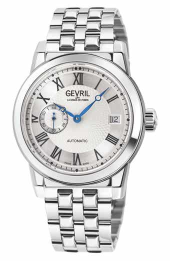 GEVRIL Madison Automatic Bracelet Watch, 39mm