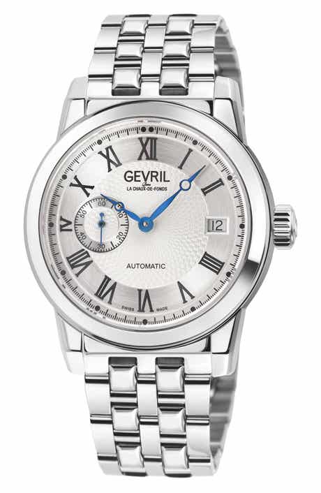 GEVRIL Madison Automatic Bracelet Watch, 39mm