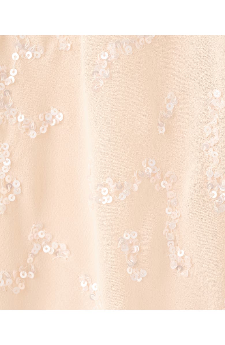 MANGO Long Sleeve Sequin Dress, Alternate, color,