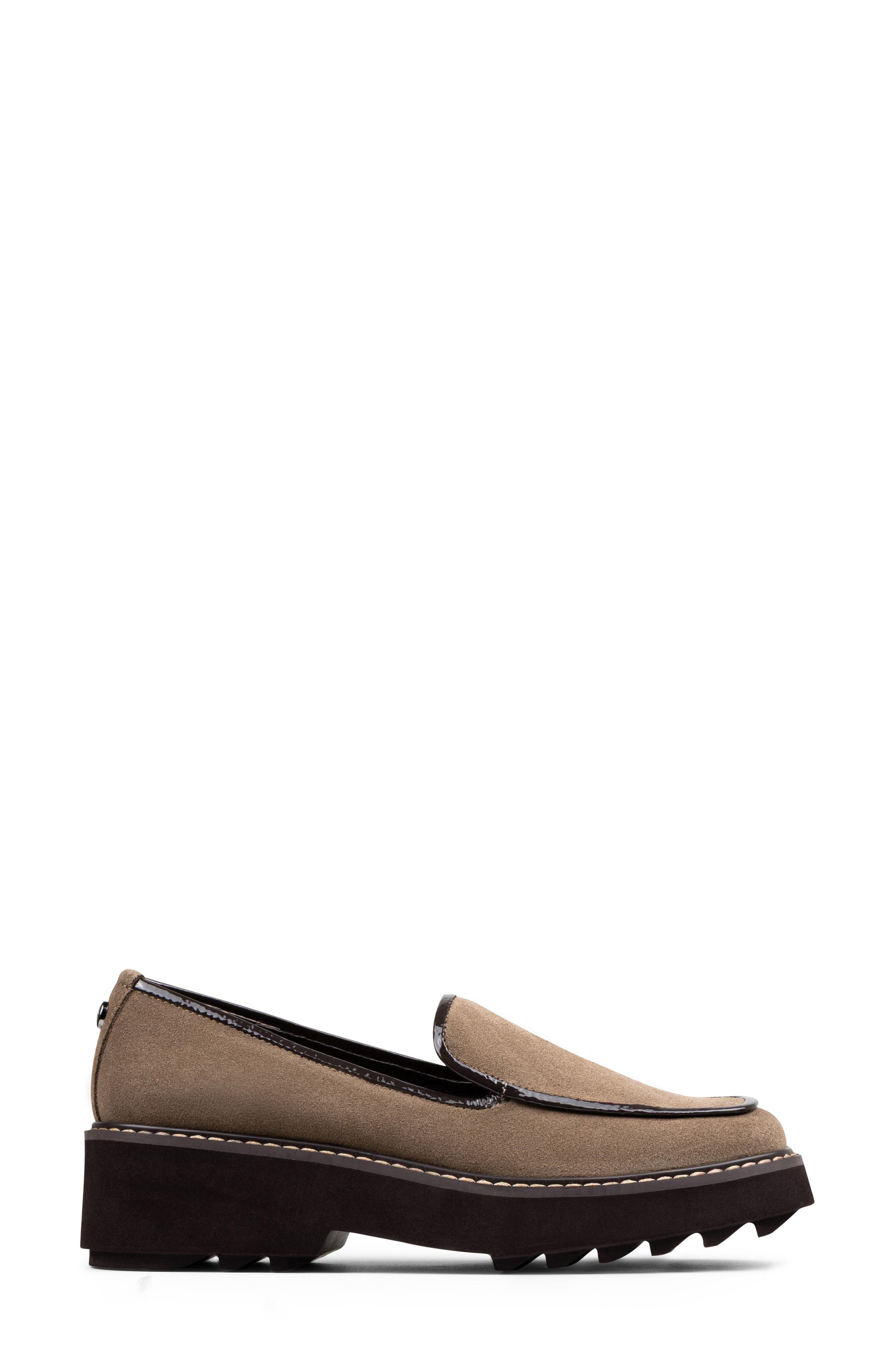 Donald Pliner Peggi Lug Sole Loafer, Alternate, color, Bark
