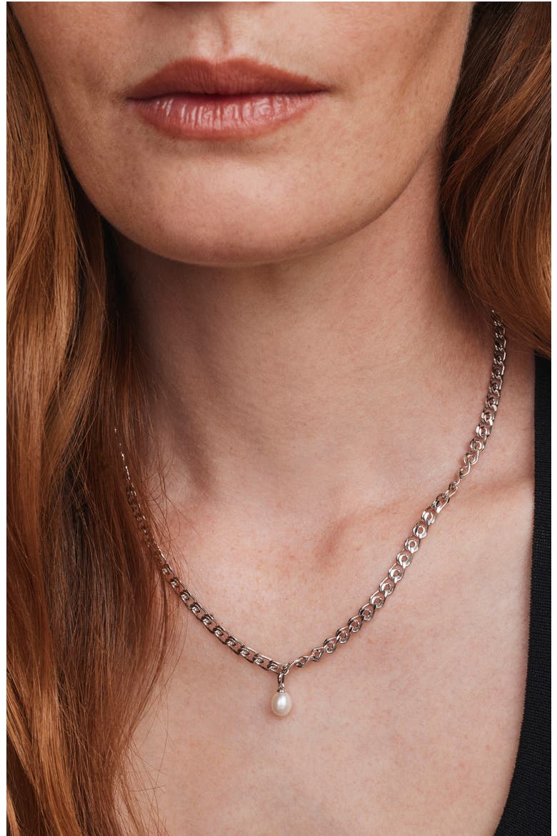 Oakland Freshwater Pearl Pendant Necklace, Alternate, color, GLD FSHWTR CLTRD PRL