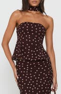 Princess Polly Sydni Scarf Detail Strapless Top