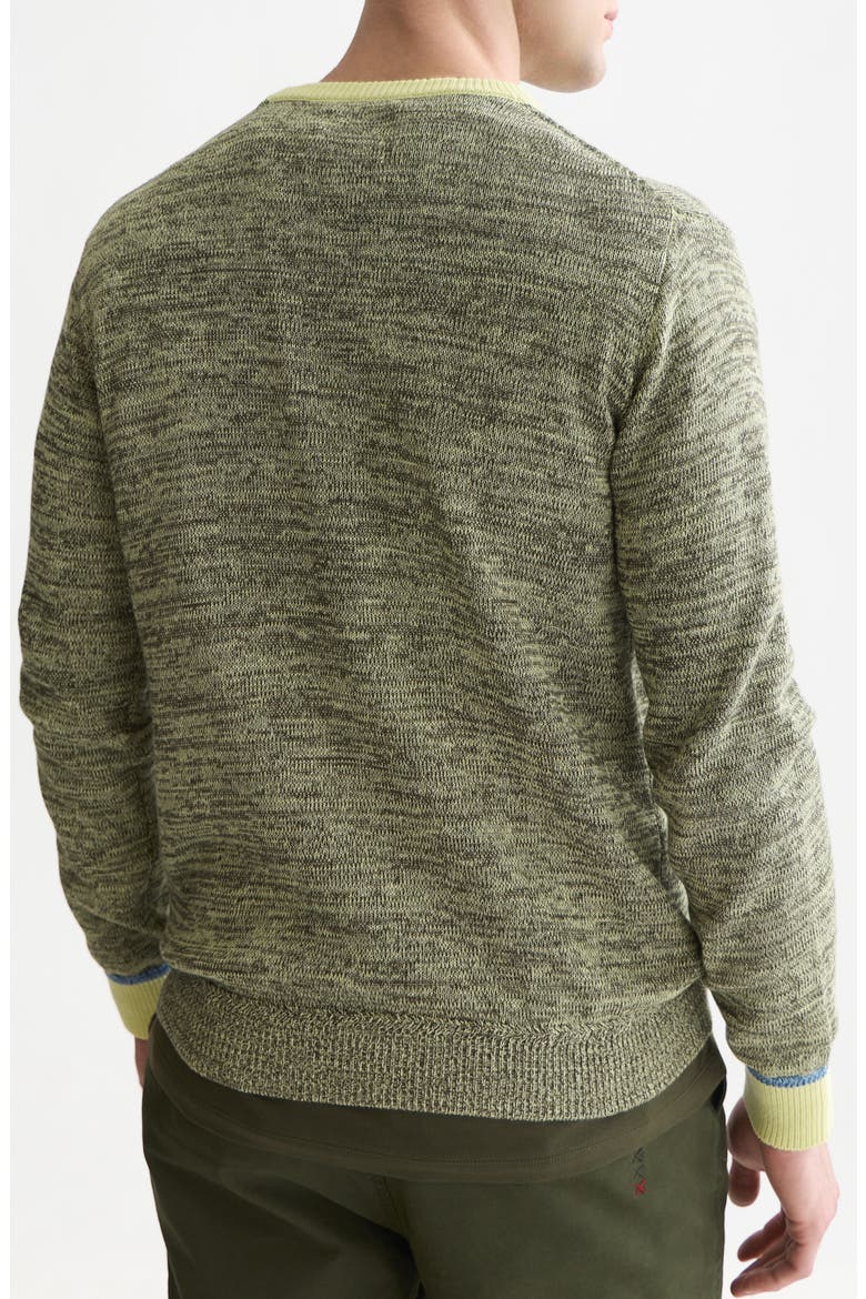 Regular Fit Melange Cotton Pullover, Alternate, color, GREY DAWN