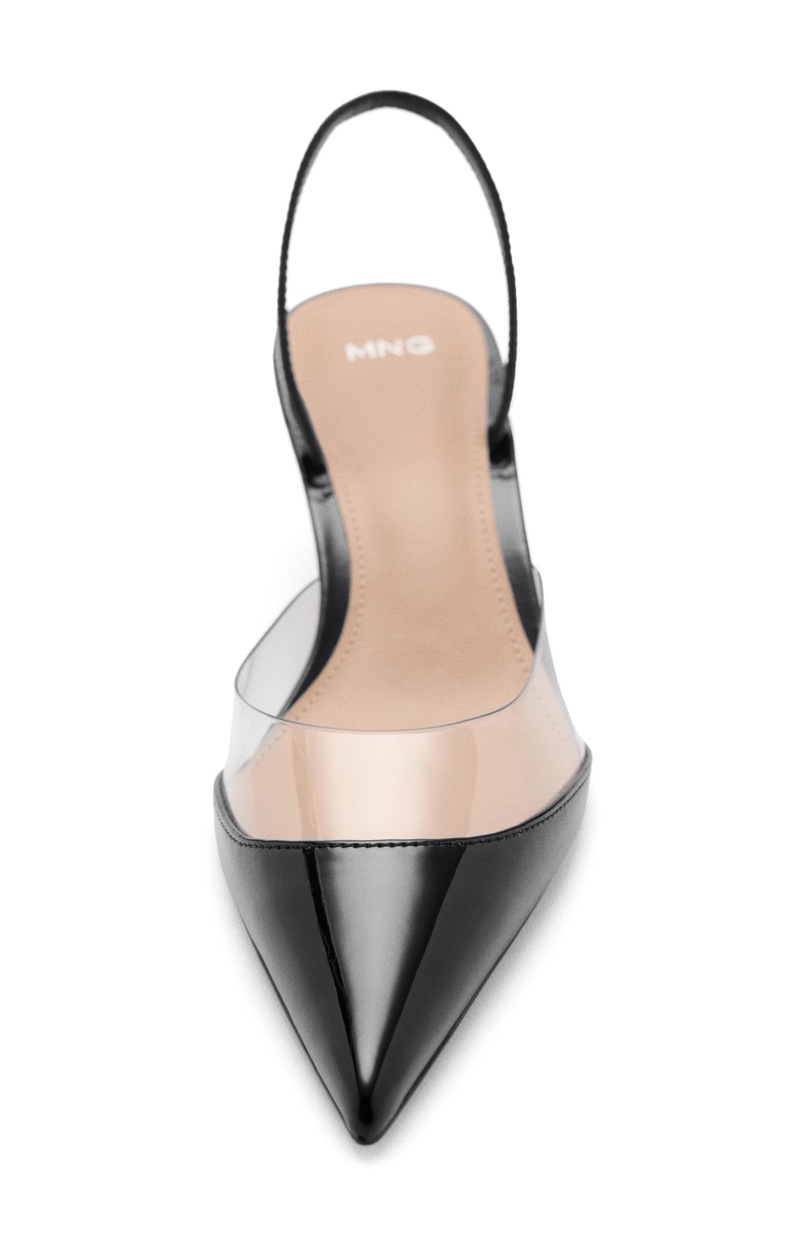 MANGO Vinyl Panel Pump, Alternate, color, Black