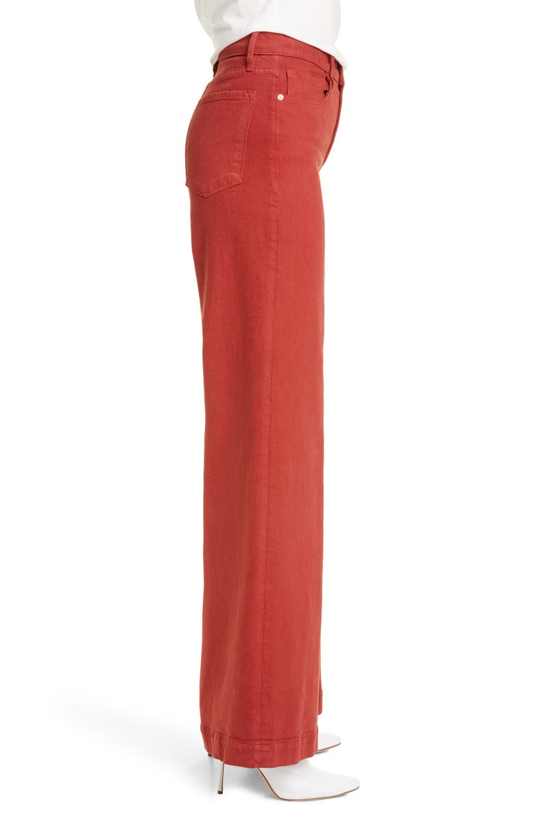 FRAME La Palazzo Wide Hem Pant, Alternate, color, 