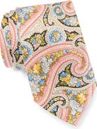 Robert Graham Paisley Floral Silk Tie