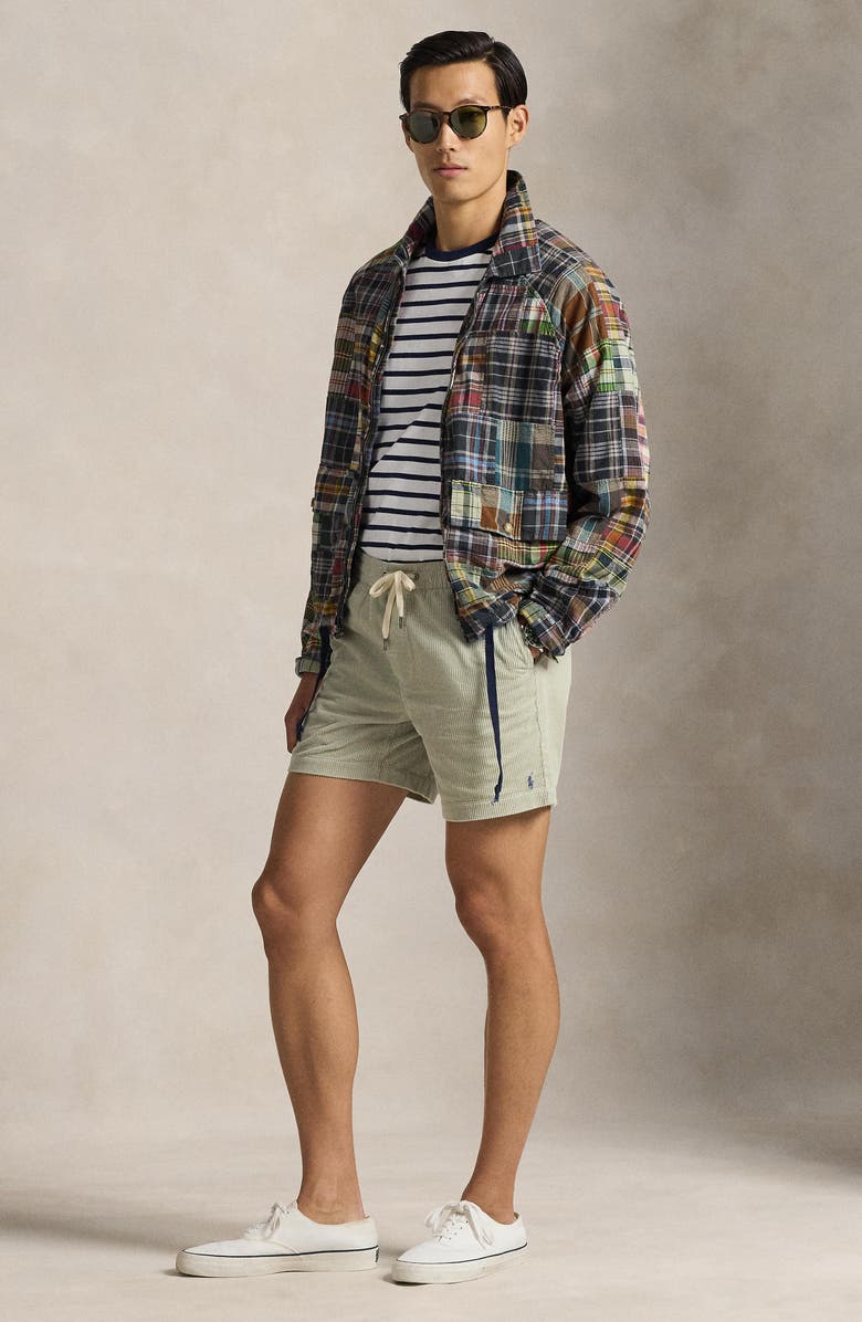 Polo Ralph Lauren Prepster Corduroy Shorts, Alternate, color, Khaki Stone