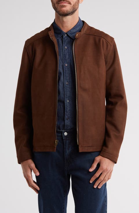 Café Racer Leather Jacket