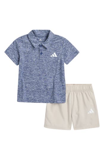 Adidas Originals Adidas Polo Shirt & Shorts Set