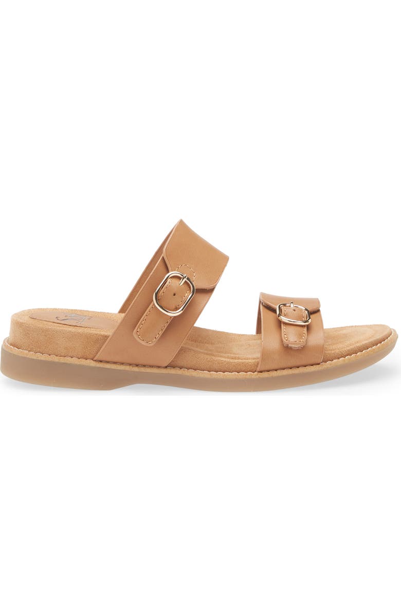 Söfft Bernise Slide Sandal, Alternate, color, Luggage