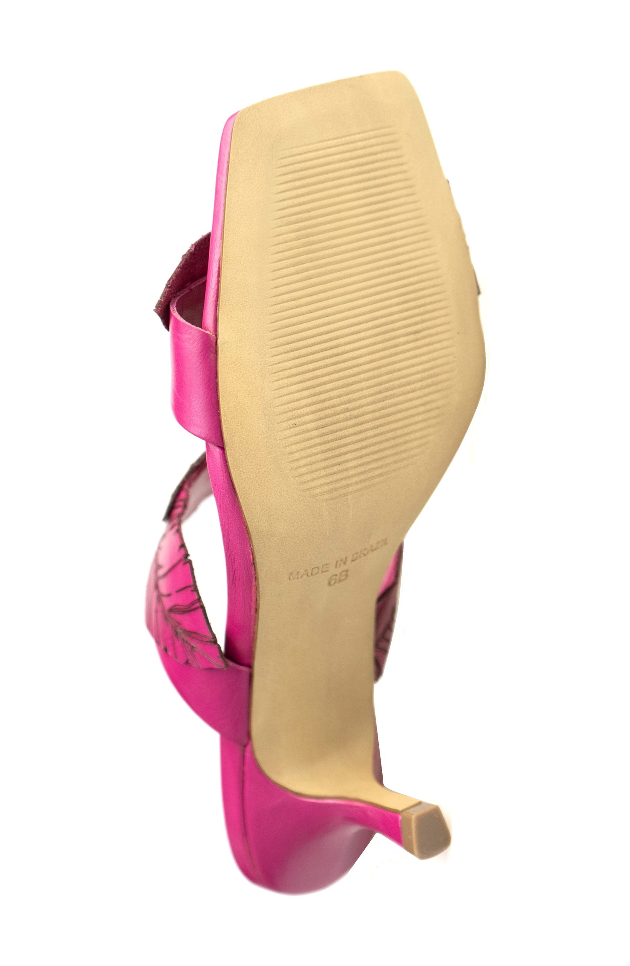 Lina Slide Sandal, Alternate, color, FUCHSIA