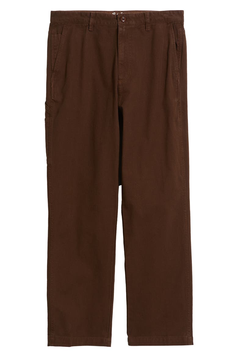 Union Pigment Pants, Alternate, color, BROWN