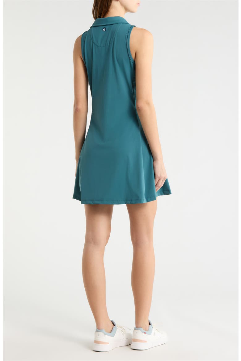 Millie Polo Dress & Shorts Set, Alternate, color, HYDRO