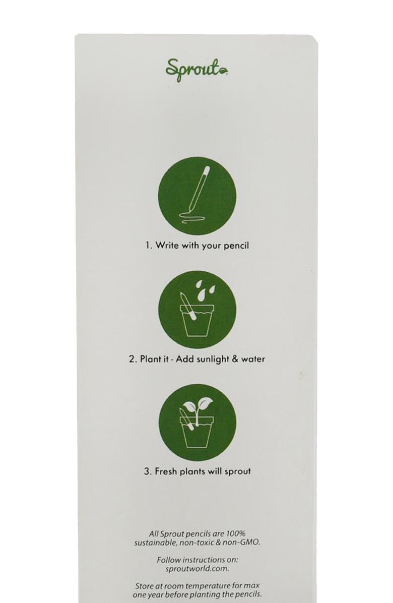 Sprout Package Free x Sprout 8-Pack Plantable Pencils, Alternate, color, 