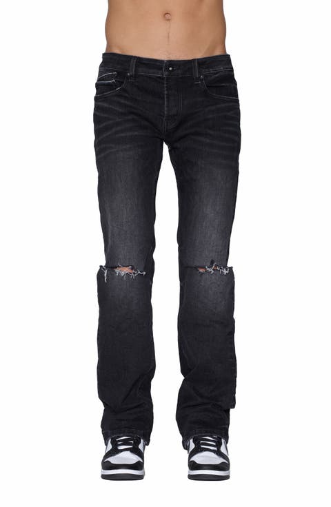 Hagen Relaxed Ripped Knee Baggy Jeans (Hex)