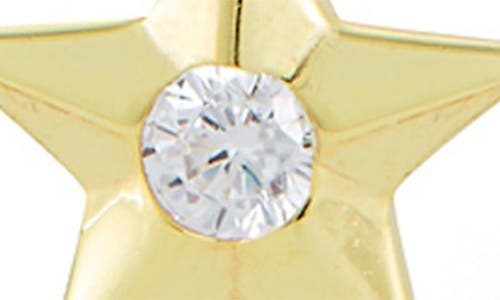 Sphera Milano Cubic Zirconia Star Drop Earrings In Gold