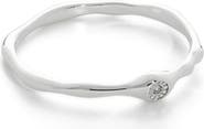 Monica Vinader Siren Mini Diamond Stacking Ring