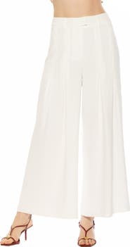 Alexia Admor Ilya High Waist Pleated Wide Leg Pants