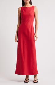 Faithfull the Brand Lydie Linen Maxi Dress