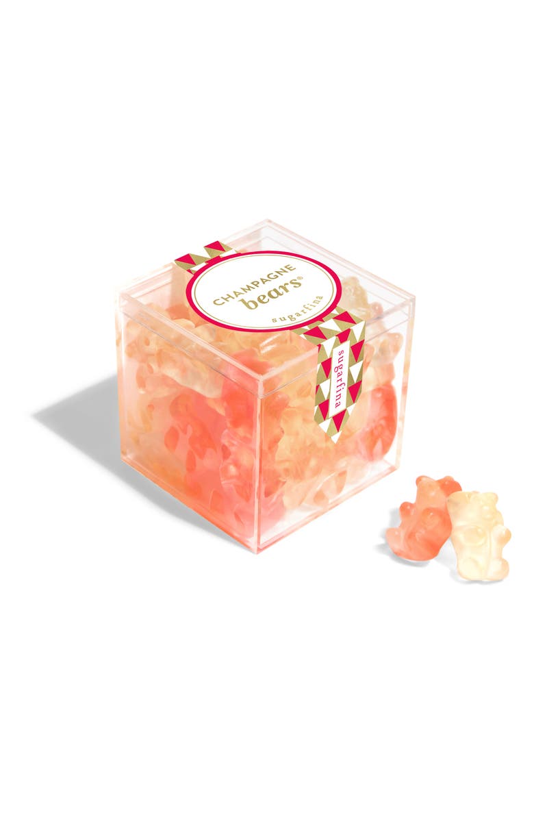 sugarfina Champagne Bears Set of 4 Candy Cubes, Alternate, color,