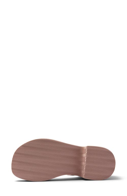 Reef Sunset Sayulita Platform Sandal In Cameo Rose