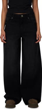 Good For Nothing Baggy Vintage Wash  Seam Denim Jeans