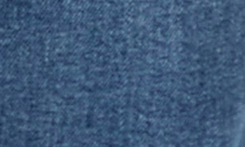 Paige Manhattan High Waist Bootcut Jeans In Blue