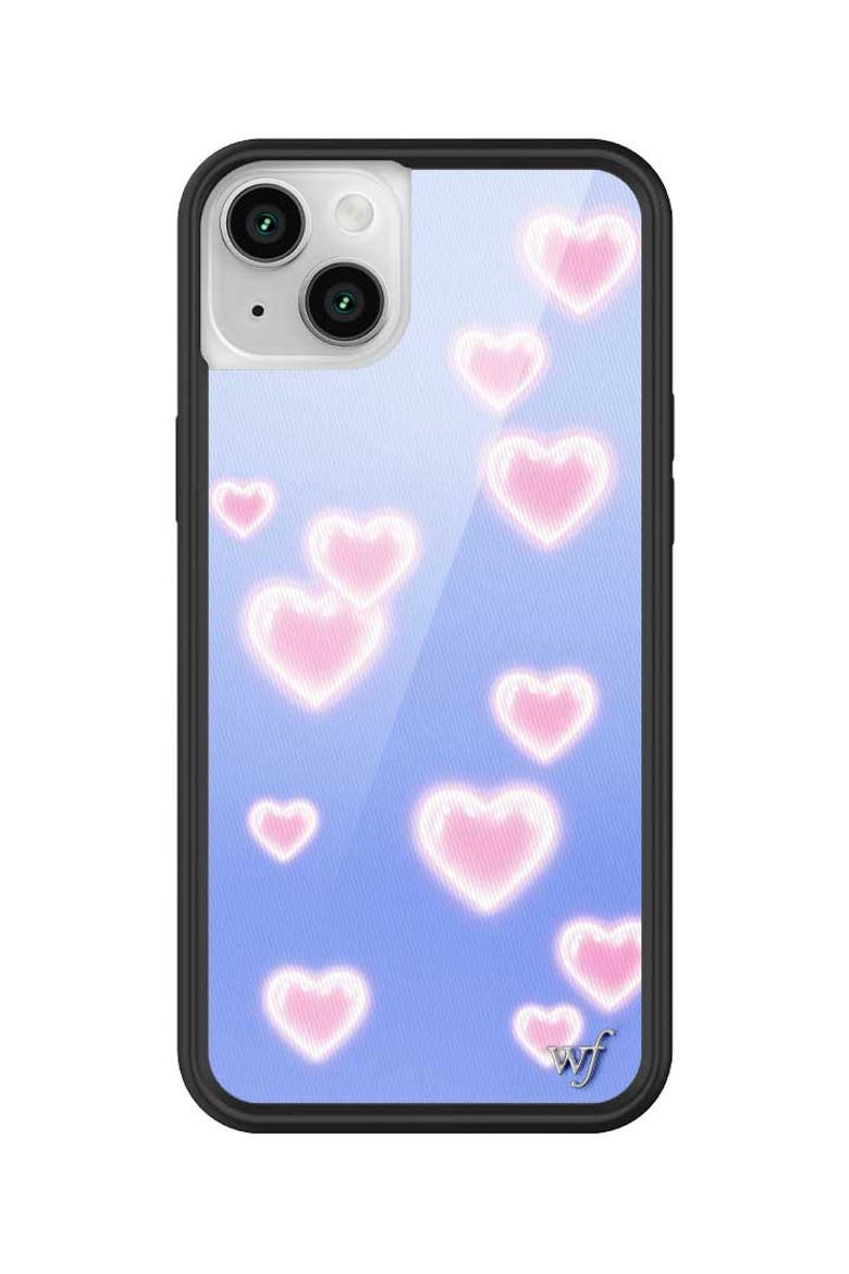 Dreamy Hearts iPhone Case, Main, color, Blue