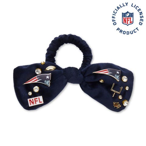 New England Patriots Bow Scrunchie