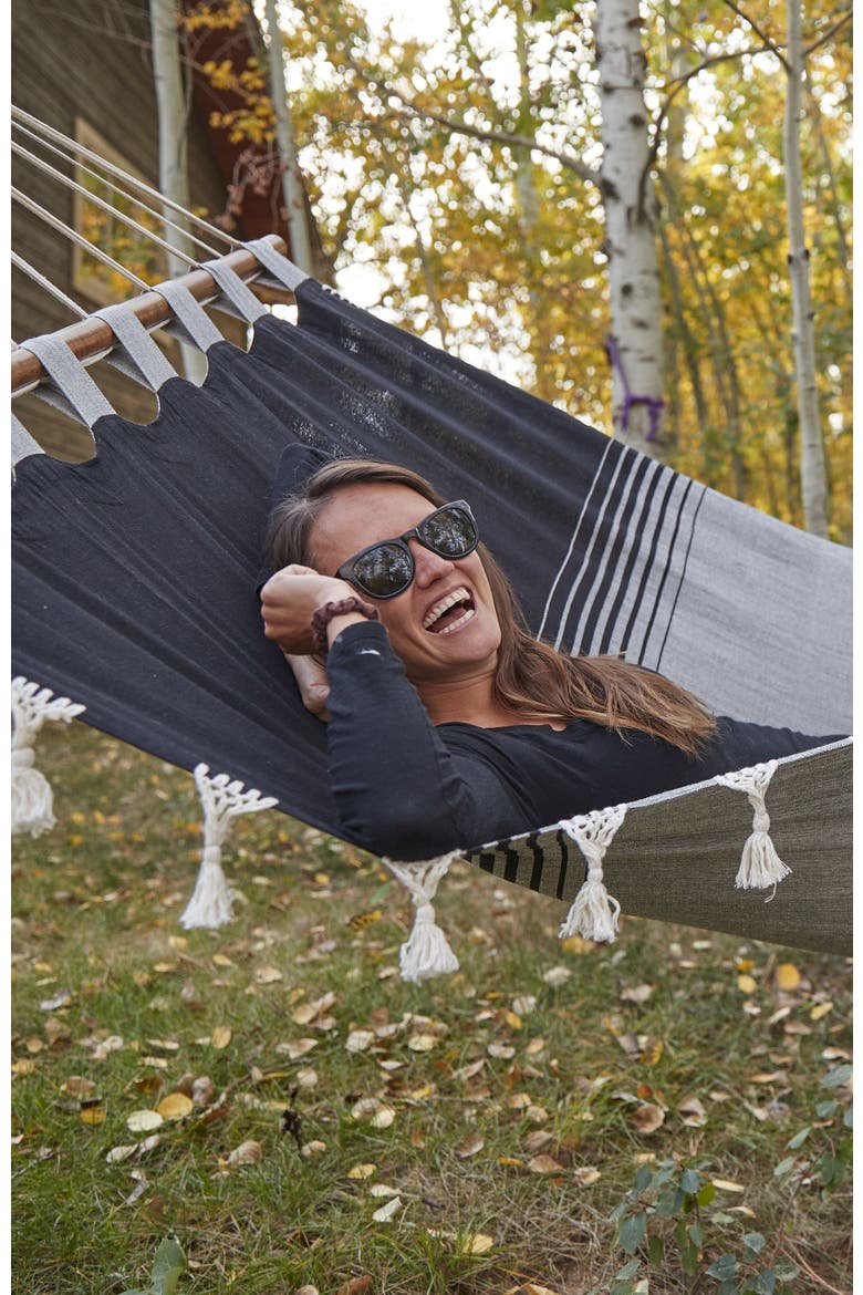 Mexican Hammock, Alternate, color, Black and White