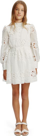 Bardot Junior Kids Fira Floral Broderie Anglaise Party Dress Nordstrom