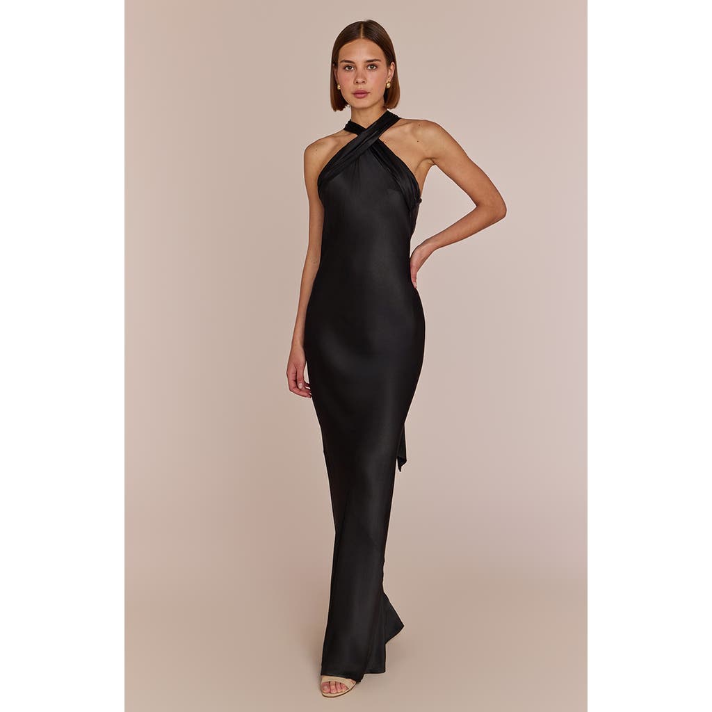 Rewritten Roma Halterneck Dress