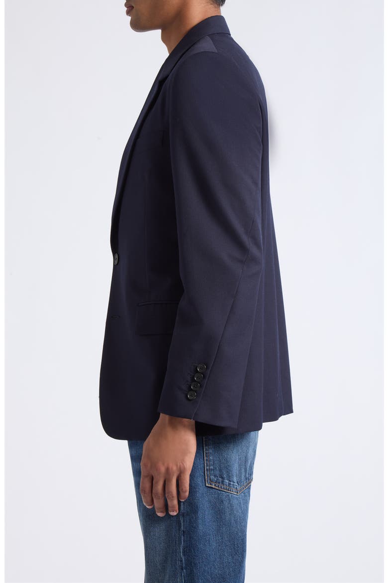 Notch Lapel Wool Sport Coat, Alternate, color, NIGHT BLUE