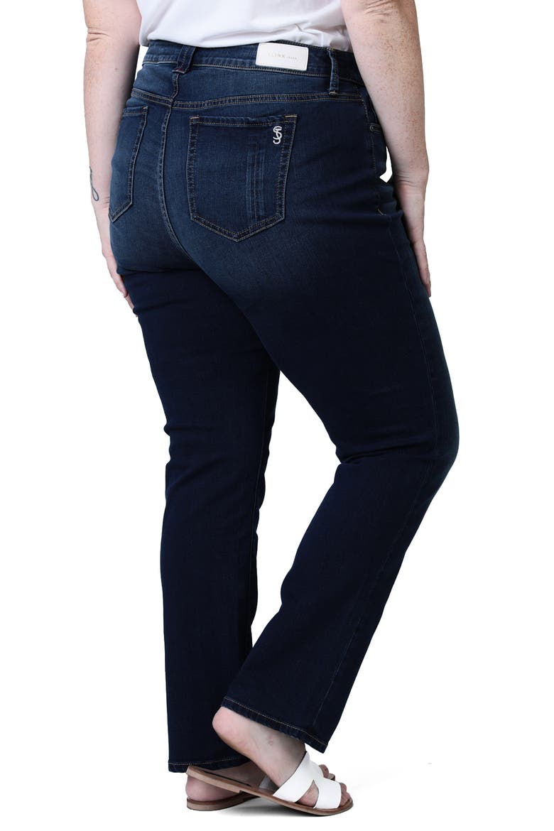 High Waist Straight Leg Jeans, Alternate, color, GABY