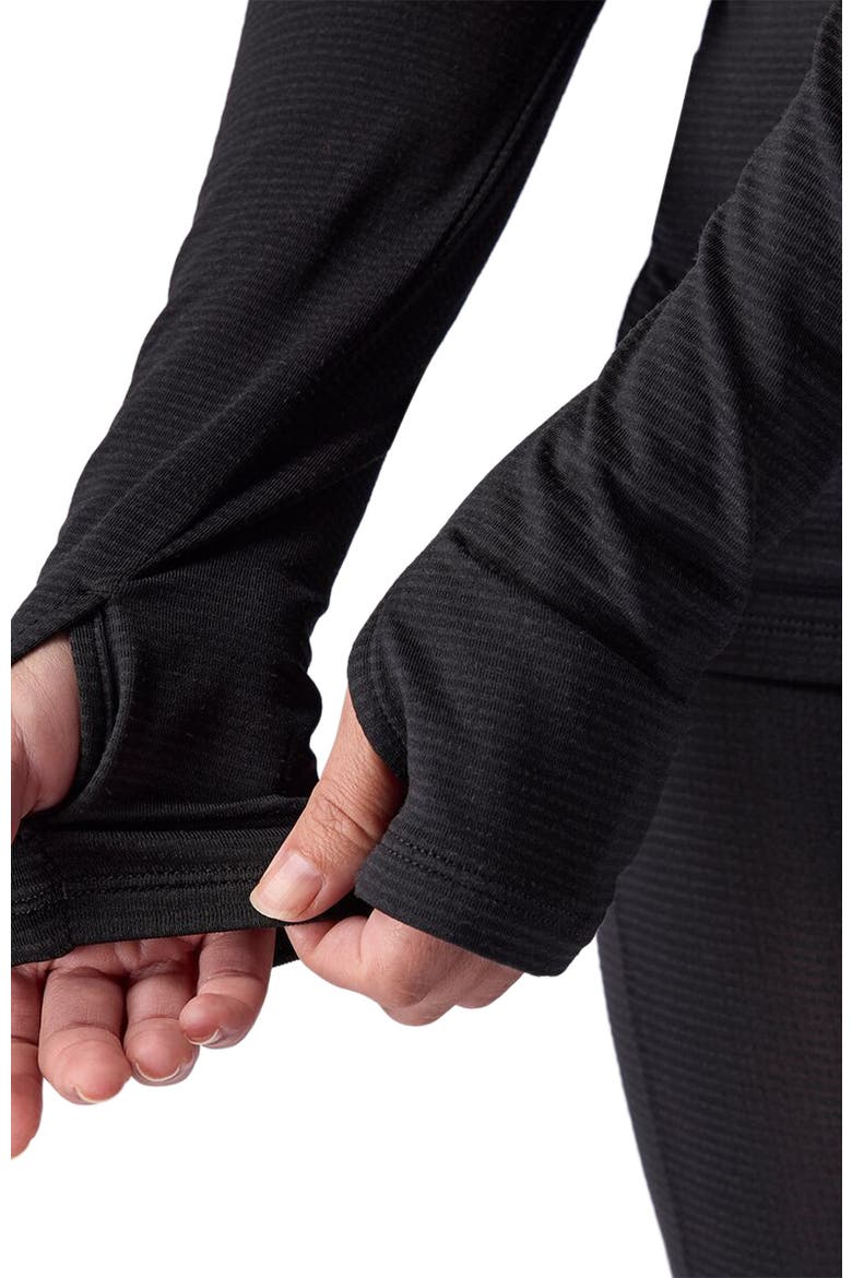 Pines Micrrid Ultra-Lt Baselayer Balaclava Top - Women's, Alternate, color, Black