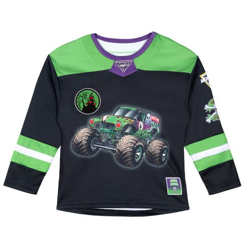 Athletic Long Sleeve Hockey Jersey Shirt (Toddler, Little Kid & Big Kid)