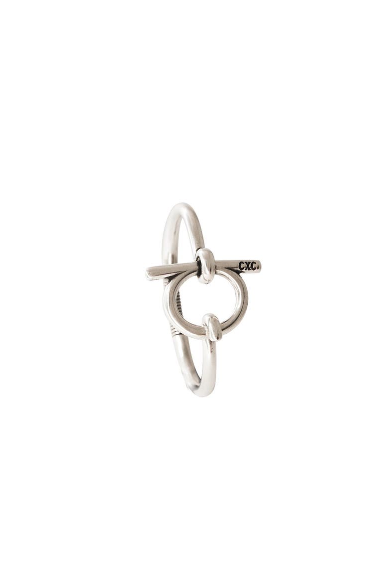 Omega Mini Bracelet, Main, color, Silver
