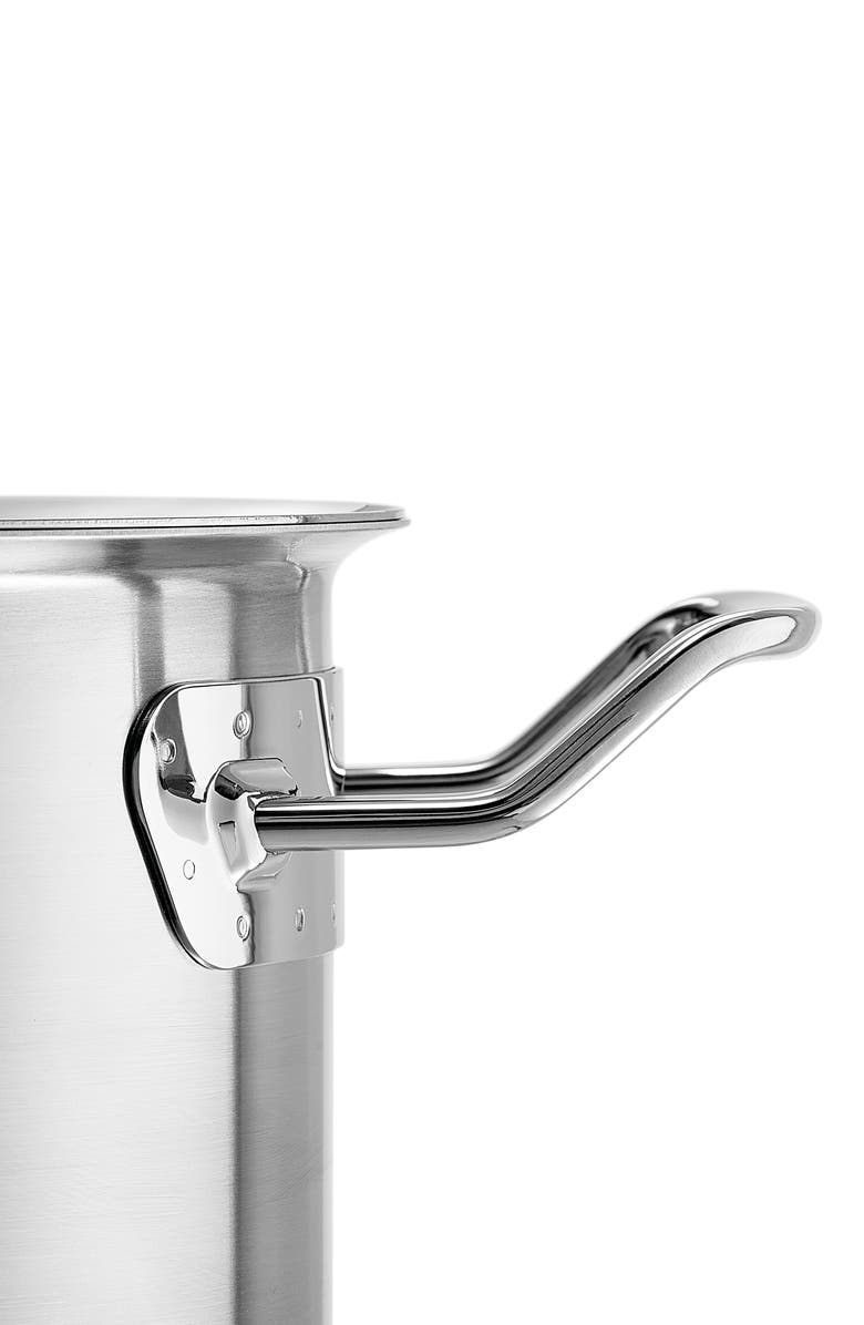 Fissler Original-Profi Collection Stainless Steel Rondeau with Metal Lid, Alternate, color, Stainless Steel