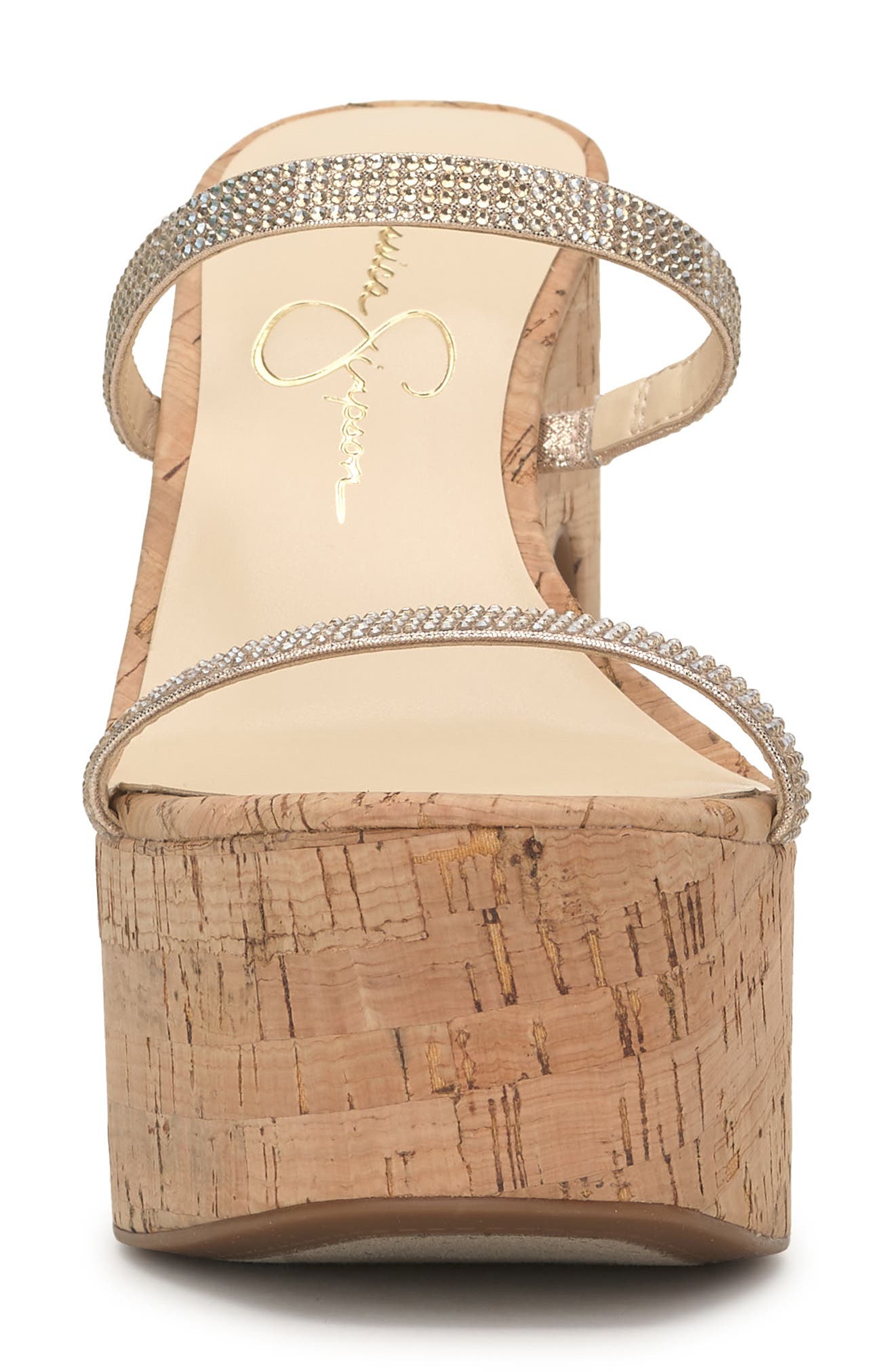 Jessica Simpson Samhita Platform Slide Sandal, Alternate, color, 