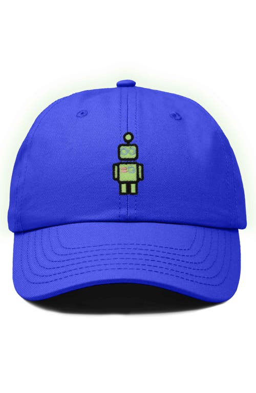 Dalix Robot Hat In Royal Blue